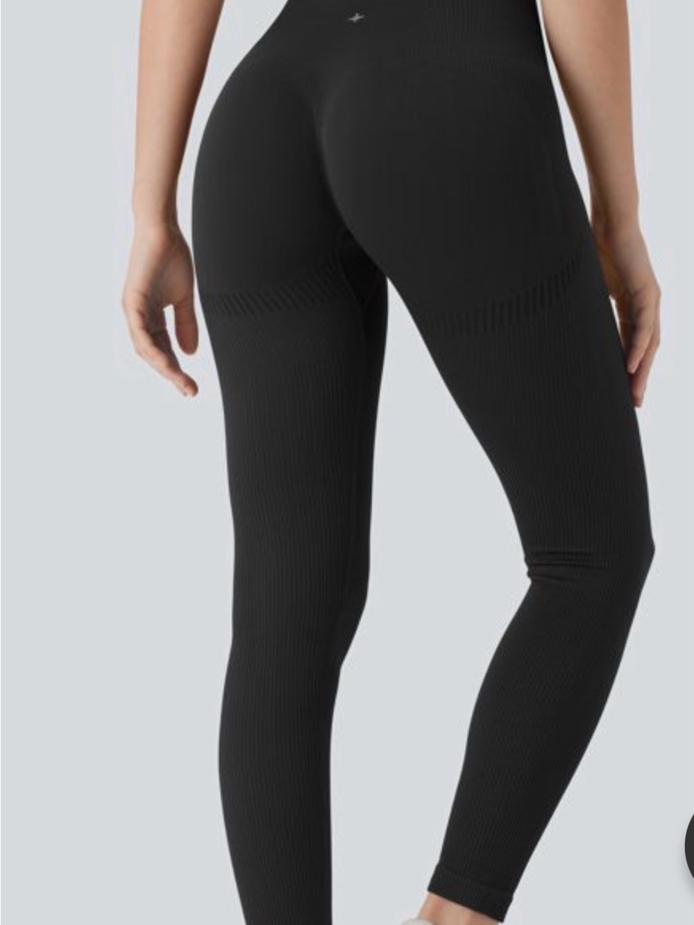HALARA Black tummy control and butt lifting  High-Waist Leggings